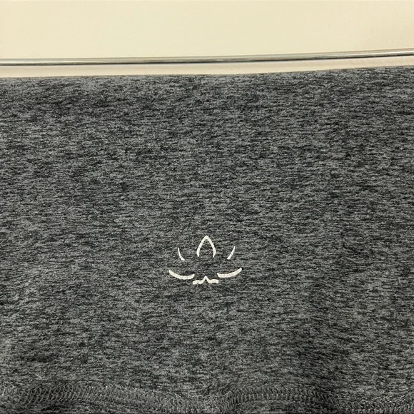 Beyond Yoga Spacedye Pedal Pusher High Waisted Legging Black Charcoal Medium - Picture 8 of 9